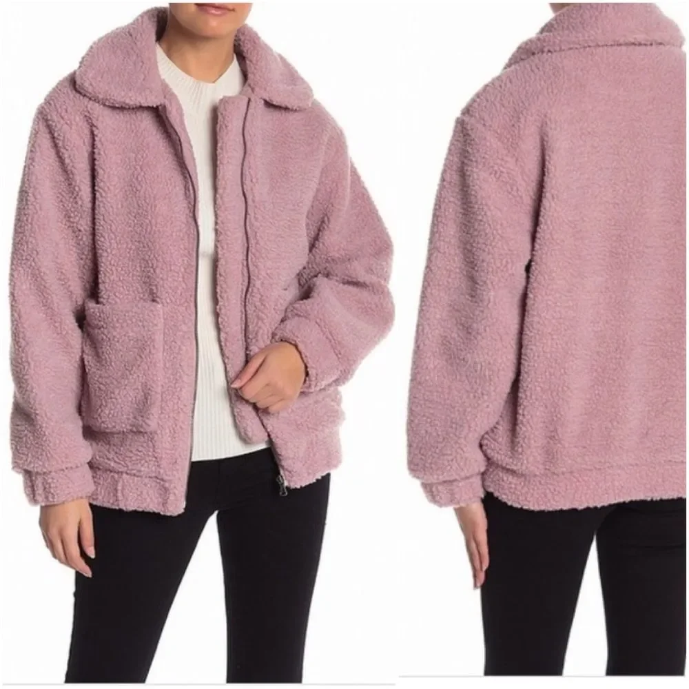 ELODIE Deep Pink Women jacket - Picture 1 of 12